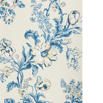 BRUNSCHWIG & FILS MAINTENON P8025106.55.0 in BLUE Wallpaper 