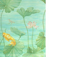 BRUNSCHWIG & FILS KOI POND MURAL P8026100.353.0 in TEAL Mura