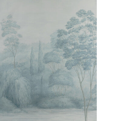 BRUNSCHWIG & FILS ARBRES MURAL P8026105.511.0 in BLUE Mural 