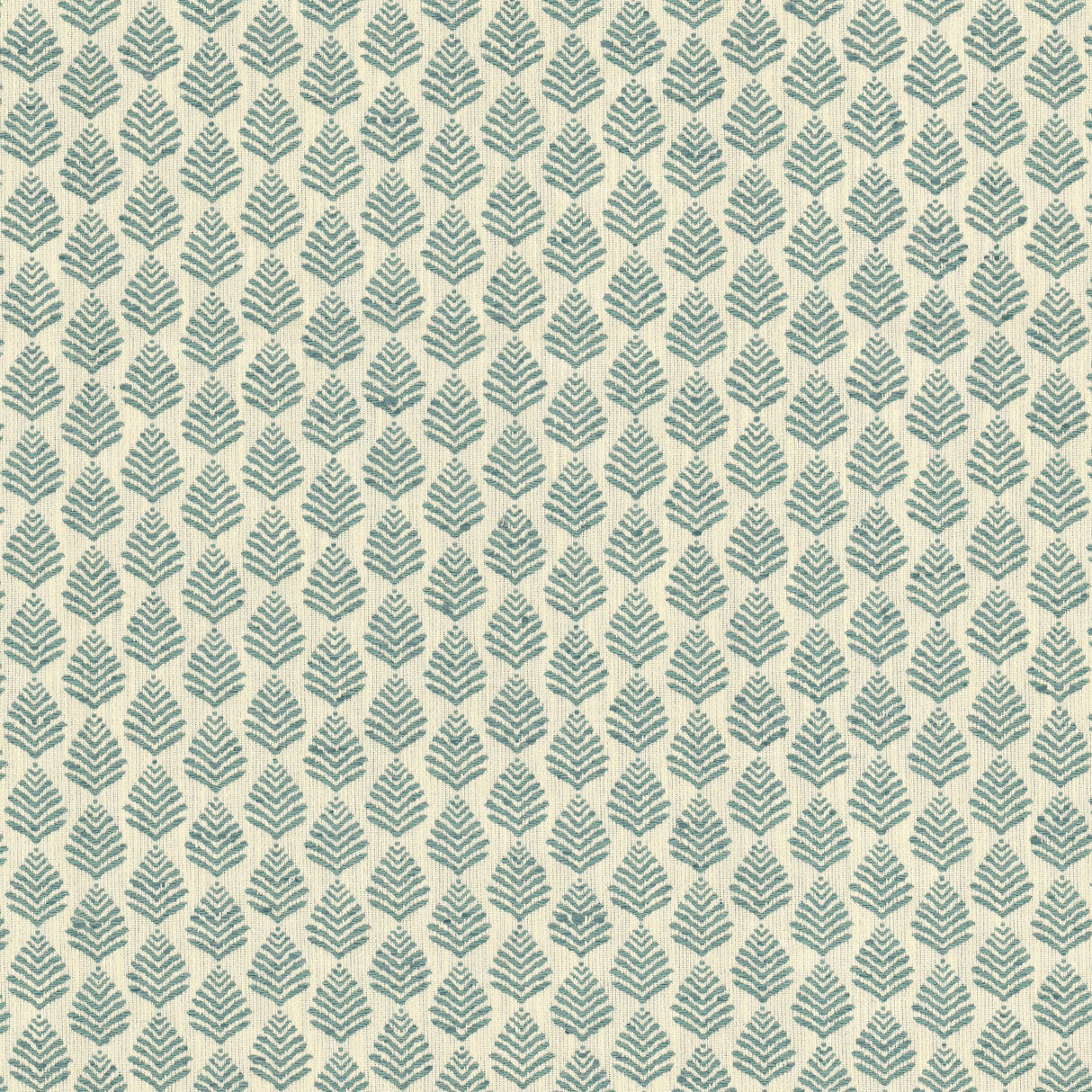 STOUT PADE-1 PADERNO 1 AQUA Fabric - Eades Wallpaper & Fabric