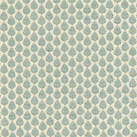 STOUT PADE-1 PADERNO 1 AQUA Fabric - Eades Wallpaper & Fabric