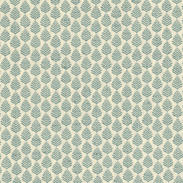 STOUT PADE-1 PADERNO 1 AQUA Fabric - Eades Wallpaper & Fabric