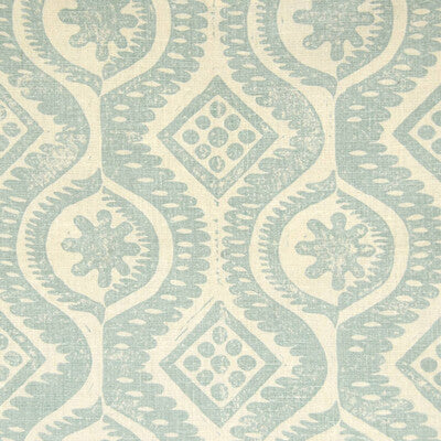 LEE JOFA PBFC-3501.13.0 DAMASK AQUA Wallpaper - Eade's Wallpaper