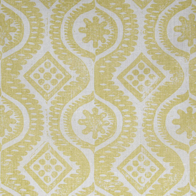 LEE JOFA PBFC-3501.40.0 DAMASK YELLOW Wallpaper - Eade's Wallpaper