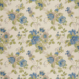 LEE JOFA PBFC-3505.153.0 PARNHAM CORNFLOWER/LIME Wallpaper - Eade's Wallpaper