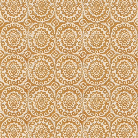LEE JOFA PBFC-3512.12.0 PINEAPPLE WALL TANGERINE Wallpaper - Eade's Wallpaper