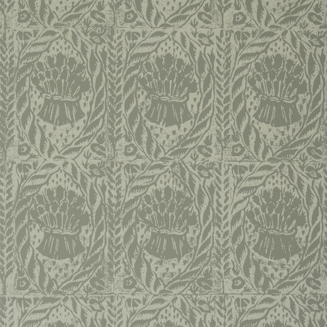 LEE JOFA PBFC-3516.11.0 CORNSTOOKS WP FRENCH GREY Wallpaper - Eade's Wallpaper