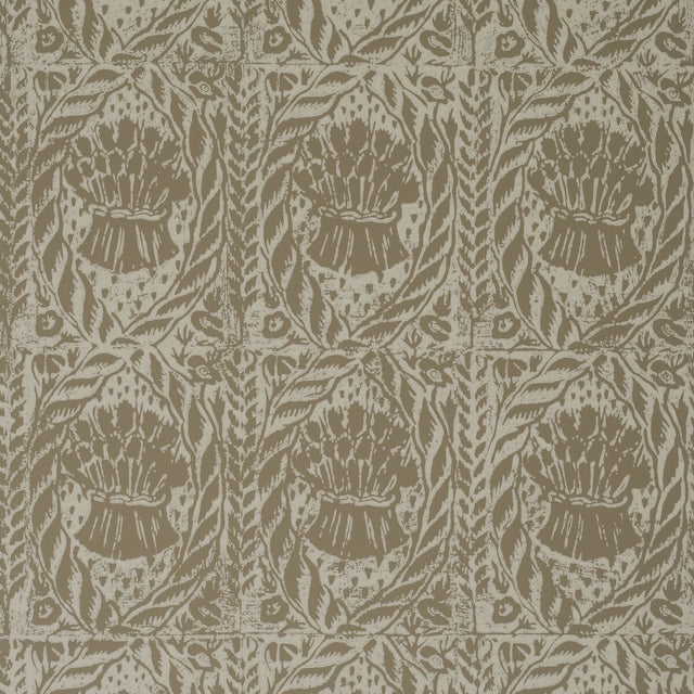 LEE JOFA PBFC-3516.1616.0 CORNSTOOKS WP SMOKY QTZ Wallpaper - Eade's Wallpaper