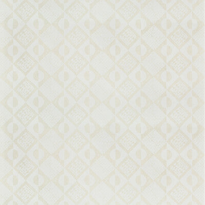 LEE JOFA PBFC-3519.1.0 CIRCLES AND SQUARES WP OFF WHITE Wallpaper - Eade's Wallpaper