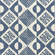 LEE JOFA PBFC-3519.5.0 CIRCLES AND SQUARES WP AZURE Wallpaper - Eade's Wallpaper