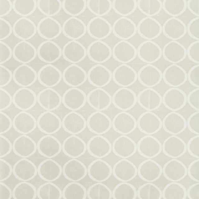 LEE JOFA PBFC-3520.116.0 CIRCLES WALLPAPER PALE TAUPE Wallpaper - Eade's Wallpaper
