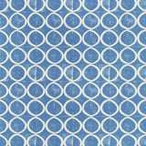 LEE JOFA PBFC-3520.5.0 CIRCLES WALLPAPER AZURE Wallpaper - Eade's Wallpaper