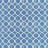 LEE JOFA PBFC-3520.5.0 CIRCLES WALLPAPER AZURE Wallpaper - Eade's Wallpaper