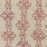 LEE JOFA PBFC-3529.717.0 MALI GRASSCLOTH RUBY Wallpaper - Eade's Wallpaper