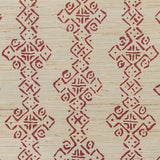 LEE JOFA PBFC-3529.717.0 MALI GRASSCLOTH RUBY Wallpaper - Eade's Wallpaper