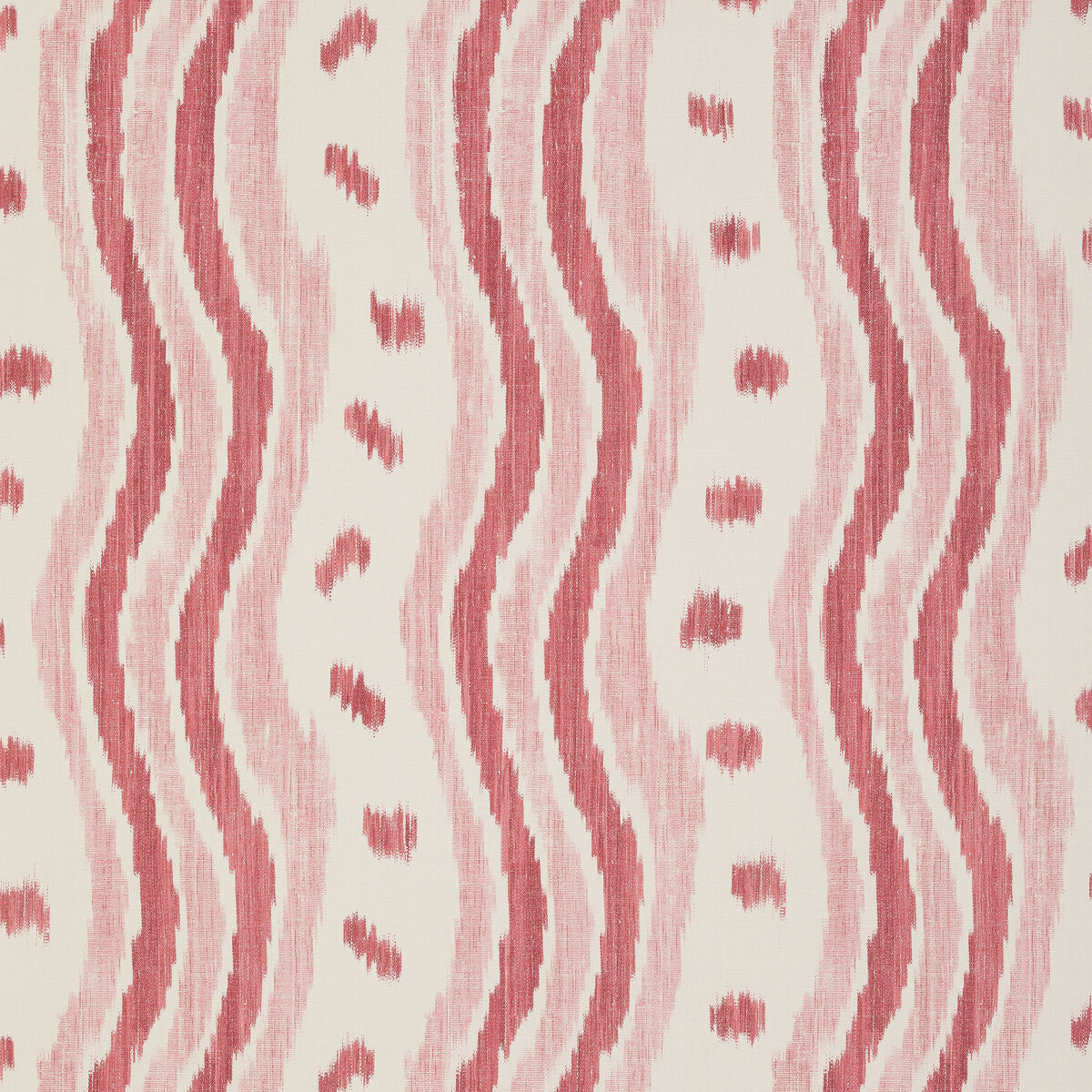LEE JOFA PBFC-3531.917.0 IKAT STRIPE WP CORAL Wallpaper - Eade's Wallpaper