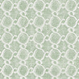 LEE JOFA PBFC-3533.31.0 CHAIN WALLPAPER GREEN Fabric - BLITHFIELD LEIGHTON