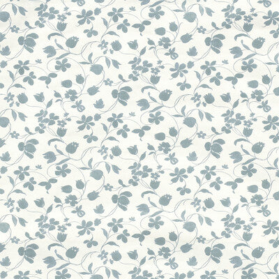 LEE JOFA PBFC-3536.15.0 MAYFIELD WALLPAPER BLUE Fabric - BLITHFIELD LEIGHTON