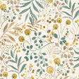PURE EDIT HINA PEF100017.354.0 in MARIGOLD Wallpaper - THE P