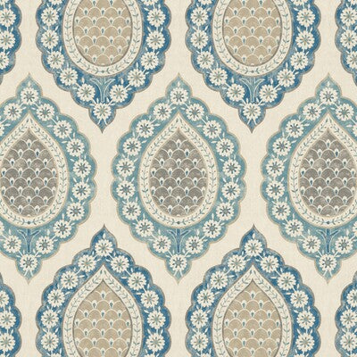 PURE EDIT INDIENNE PEF100019.516.0 in LAPIS Wallpaper - THE 