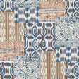 PURE EDIT KANTHA PEF100026.524.0 in INDIGO Wallpaper - THE P