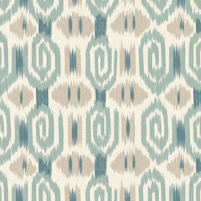 PURE EDIT ODISHA PEF100039.1613.0 in TEAL Wallpaper - THE PU