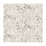 KRAVET BASICS PEONYTREE.11.0 PEONYTREE SILVER Fabric - Eade's Wallpaper