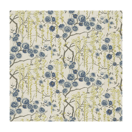 KRAVET BASICS PEONYTREE.523.0 PEONYTREE ULTRAMARINE Fabric - Eade's Wallpaper