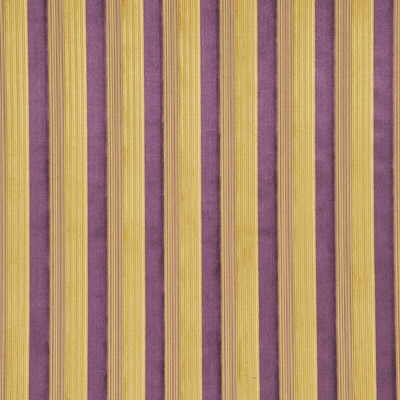 PARKERTEX PF50021.585.0 MURANO STRIPE PURPLE/TAUPE Fabric - Eade's Wallpaper
