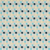 BAKER LIFESTYLE PF50347.4.0 SKANE AQUA/INDIGO/LINEN Fabric - Eade's Wallpaper