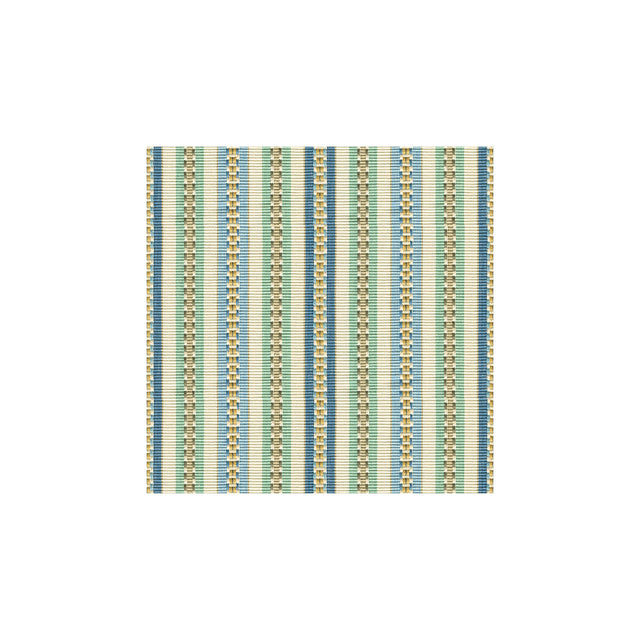 BAKER LIFESTYLE PF50382.3.0 PRASANA AQUA/SKY Fabric - Eade's Wallpaper