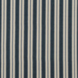 BAKER LIFESTYLE PF50430.2.0 TANGO TICKING INDIGO Fabric - Eade's Wallpaper