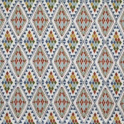BAKER LIFESTYLE PF50443.2.0 CASTELO MULTI Fabric - Eade's Wallpaper