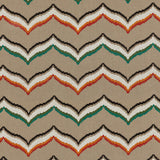 BAKER LIFESTYLE PF50465.1.0 SOMBRERO EMERALD/SPICE Fabric - Eade's Wallpaper