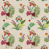 BAKER LIFESTYLE PF50466.1.0 BOTANICAL PARADISE MULTI Fabric - Eade's Wallpaper
