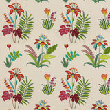 BAKER LIFESTYLE PF50466.1.0 BOTANICAL PARADISE MULTI Fabric - Eade's Wallpaper