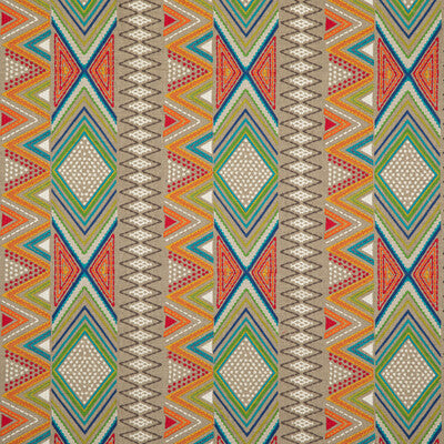 BAKER LIFESTYLE PF50467.1.0 FIESTA MULTI Fabric - Eade's Wallpaper