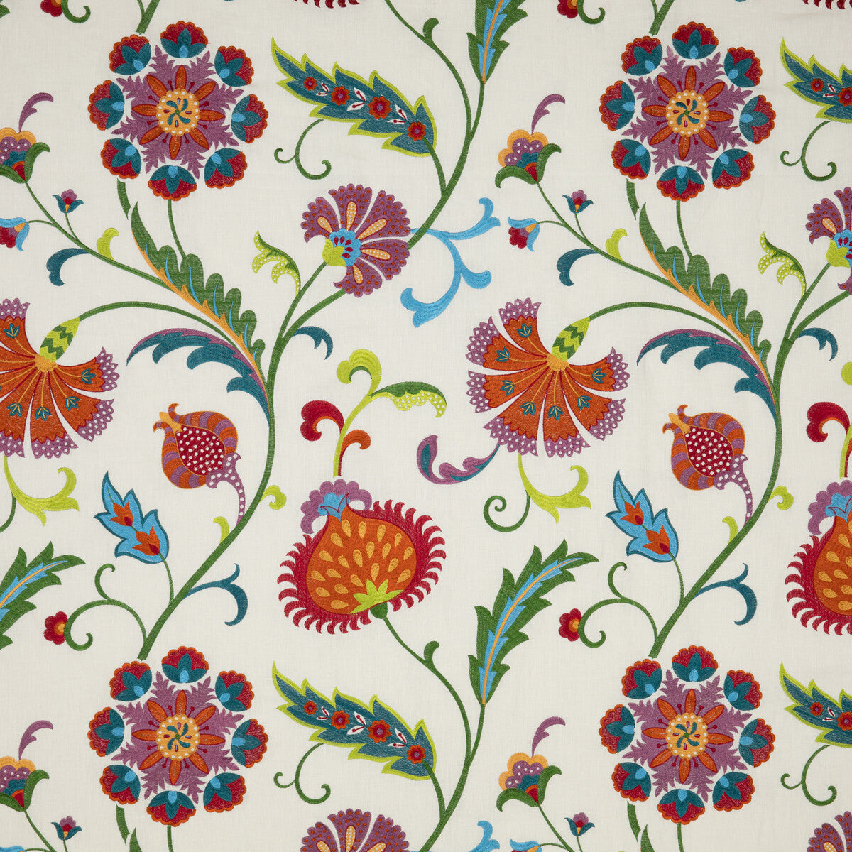 BAKER LIFESTYLE PF50468.1.0 BLOOMING MARVELLOUS MULTI Fabric - Eade's Wallpaper