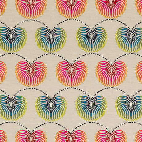 BAKER LIFESTYLE PF50469.1.0 LANTERNS TUTTI FRUTTI Fabric - Eade's Wallpaper