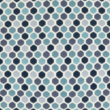 BAKER LIFESTYLE PF50470.2.0 PINATA INDIGO Fabric - Eade's Wallpaper