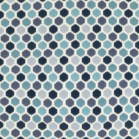 BAKER LIFESTYLE PF50470.2.0 PINATA INDIGO Fabric - Eade's Wallpaper