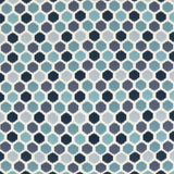 BAKER LIFESTYLE PF50470.2.0 PINATA INDIGO Fabric - Eade's Wallpaper