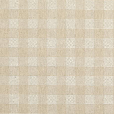 BAKER LIFESTYLE PF50490.110.0 BLOCK CHECK LINEN Fabric - Eade's Wallpaper