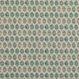 BAKER LIFESTYLE PF50491.725.0 HONEYCOMB AQUA Fabric - Eade's Wallpaper