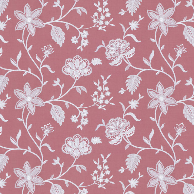 BAKER LIFESTYLE PF50504.404.0 PETHERTON PINK Fabric - Eade's Wallpaper