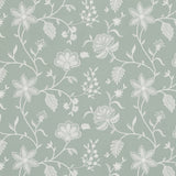 BAKER LIFESTYLE PF50504.725.0 PETHERTON AQUA Fabric - Eade's Wallpaper