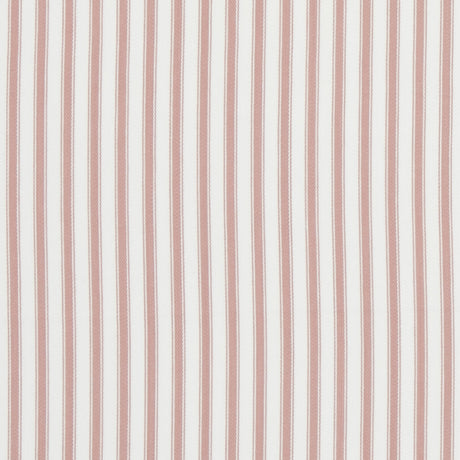 BAKER LIFESTYLE PF50505.404.0 SHERBORNE TICKING PINK Fabric - Eade's Wallpaper