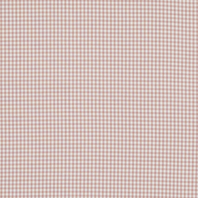 BAKER LIFESTYLE PF50506.404.0 SHERBORNE GINGHAM PINK Fabric - Eade's Wallpaper