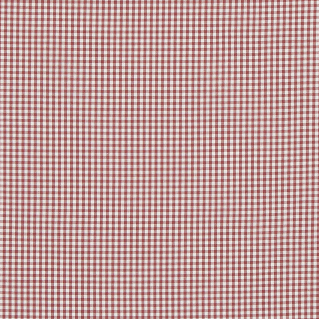 BAKER LIFESTYLE PF50506.450.0 SHERBORNE GINGHAM RED Fabric - Eade's Wallpaper