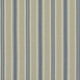BAKER LIFESTYLE PF50507.1.0 PURBECK STRIPE BLUE/GREEN Fabric - Eade's Wallpaper